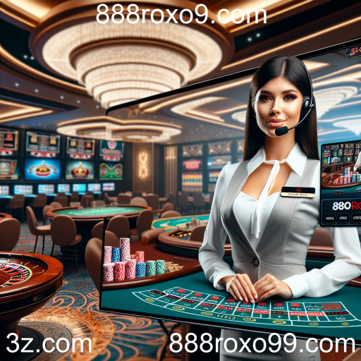 Experimente a Emoção do Casino Ao Vivo no 888roxo9.com